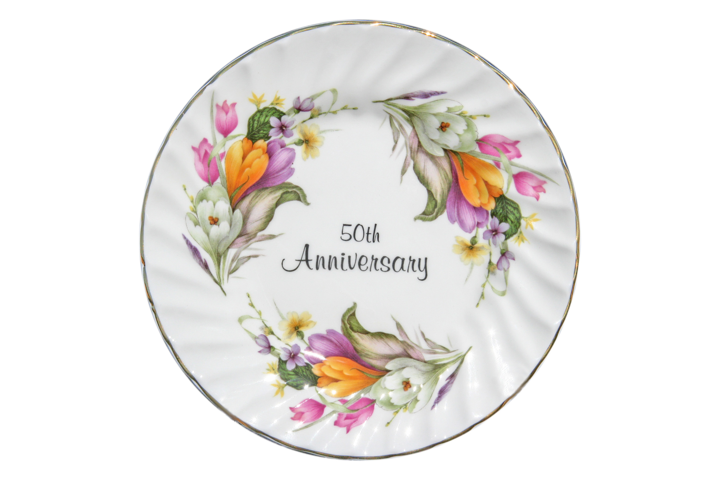 50th Anniversary Plate (6 inch) with stand