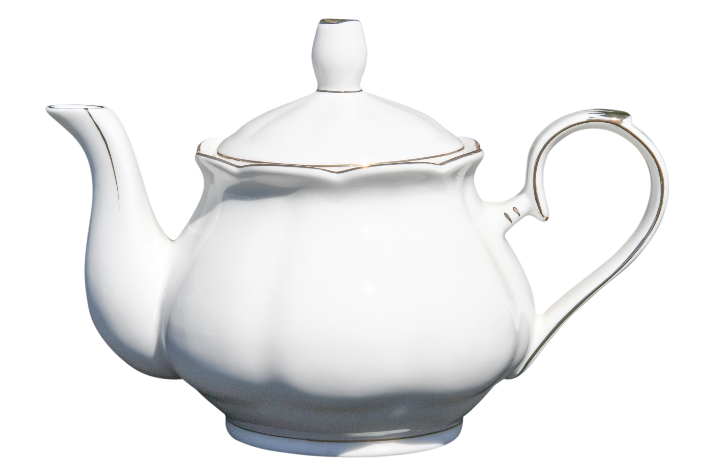 White Dove 4 cup Teapot