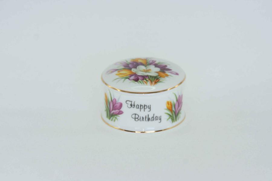 Happy Birthday Trinket Box