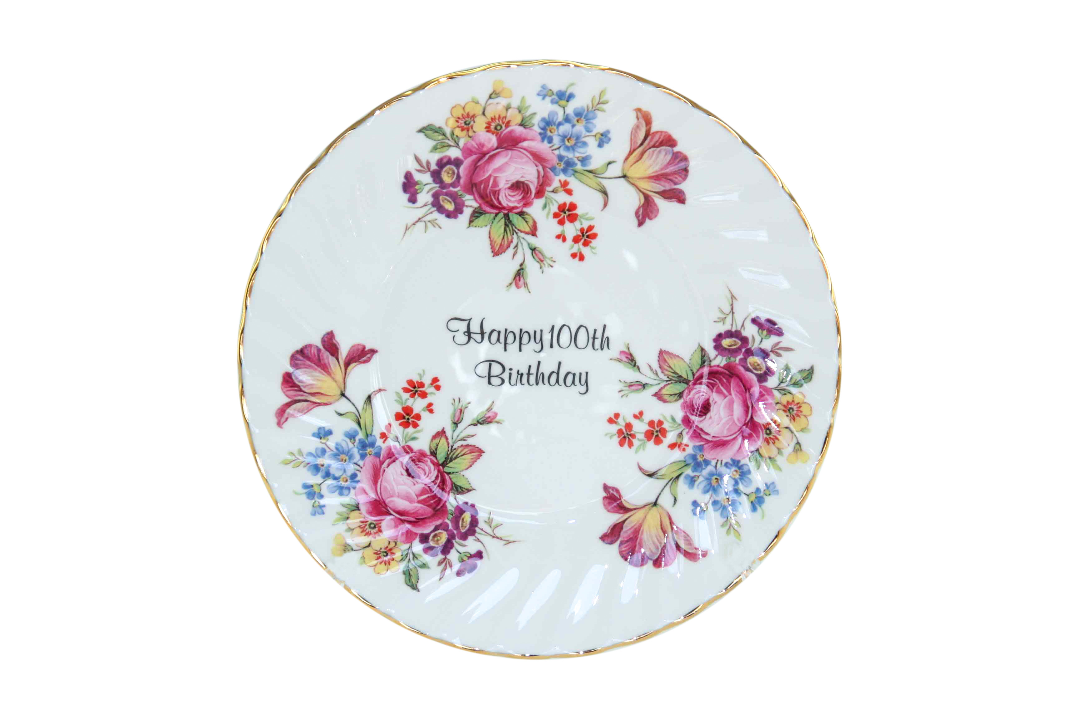 100th Birthday Cake/Display Plate - Click Image to Close