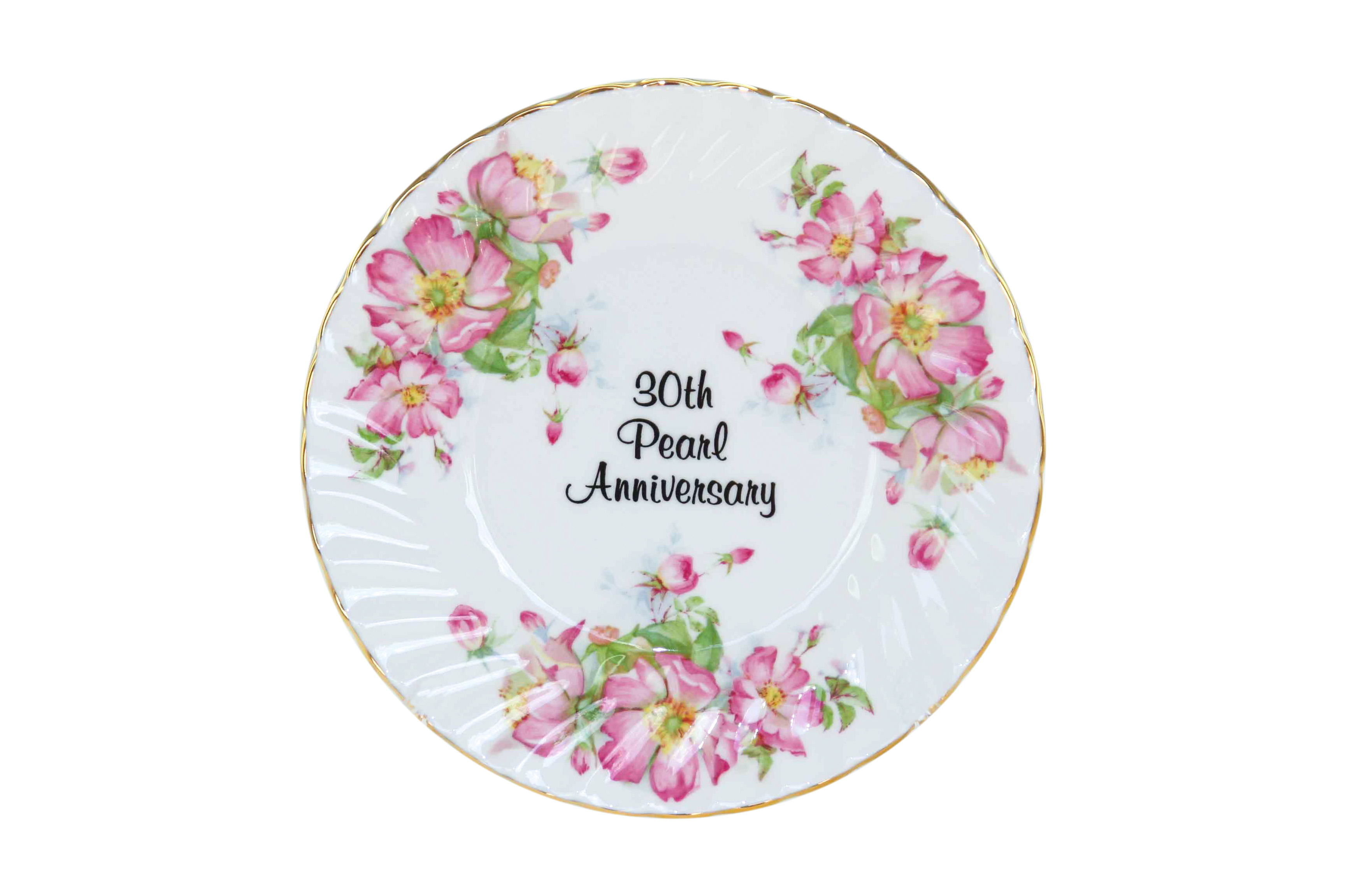 30th Anniversary Plate (6 inch) with stand - Click Image to Close