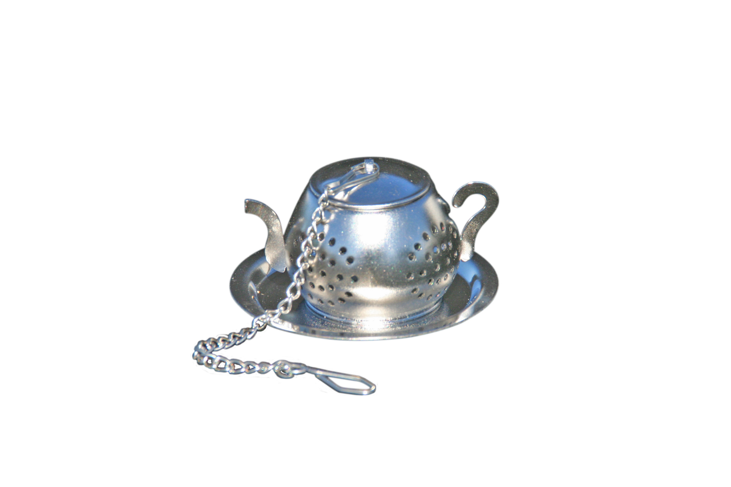 Stainless Steel Infuser Teapot - Click Image to Close