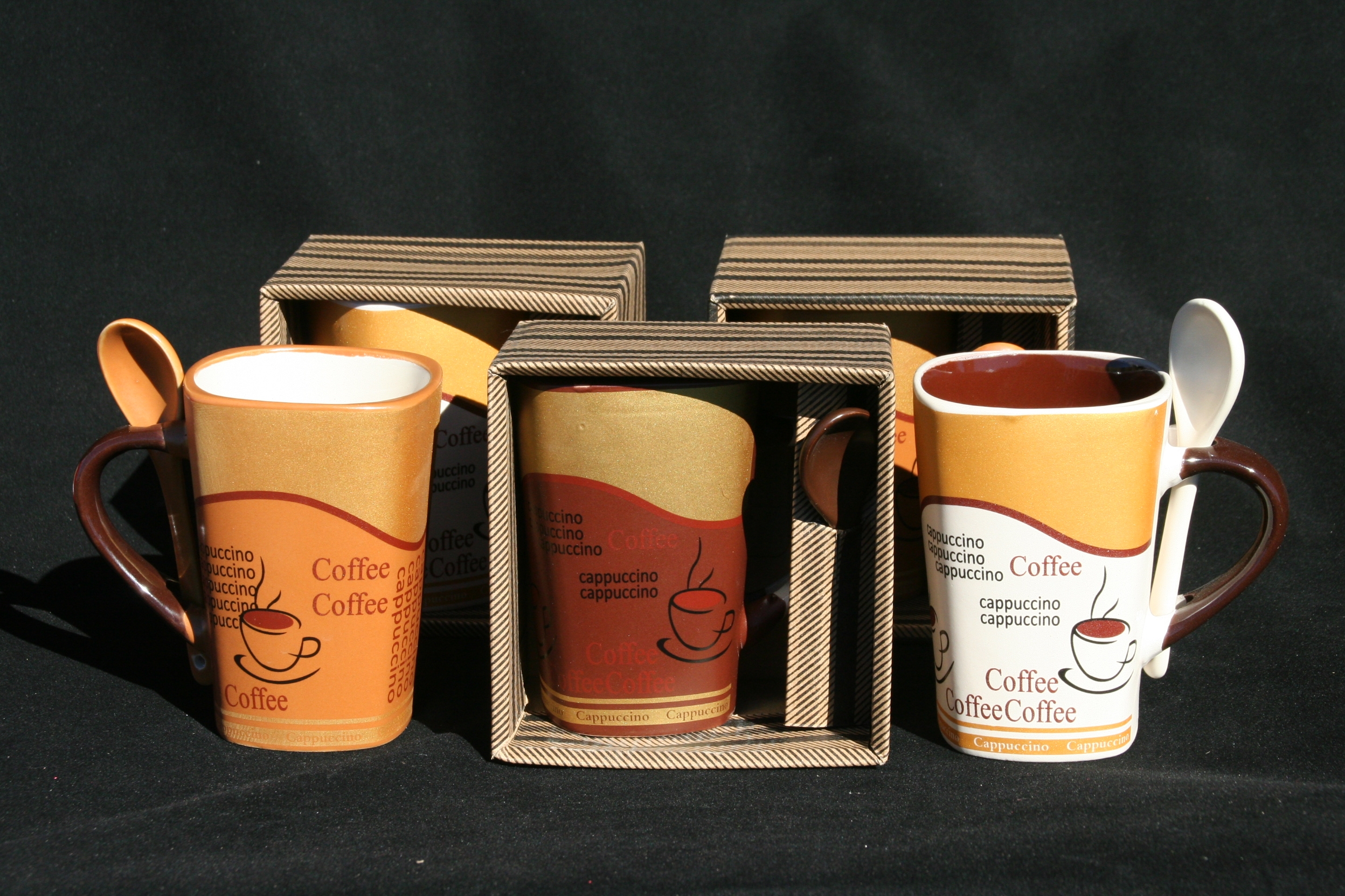 Coffee Time Cavalier Mug & Spoon Set