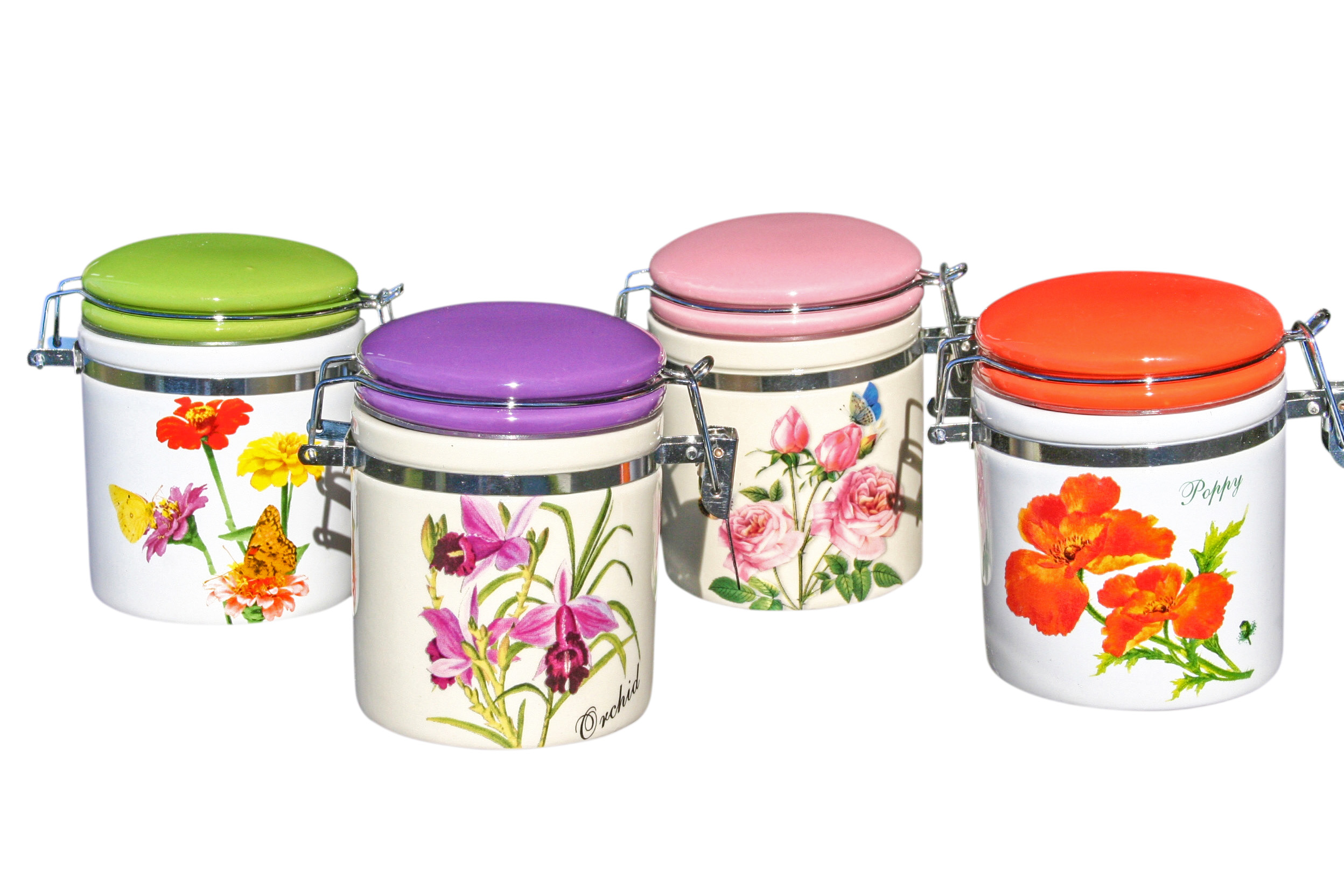 Mini Floral Cavalier Cannister Mini Floral Cavalier Cannister