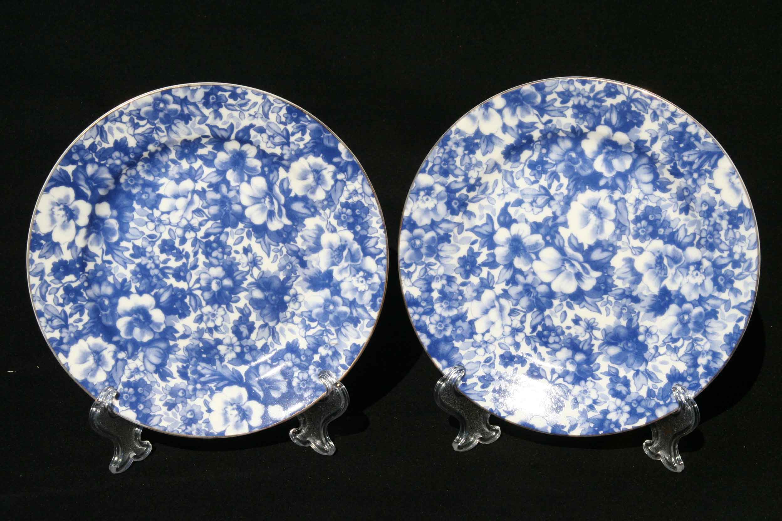 Blue Meadow Sideplate Set