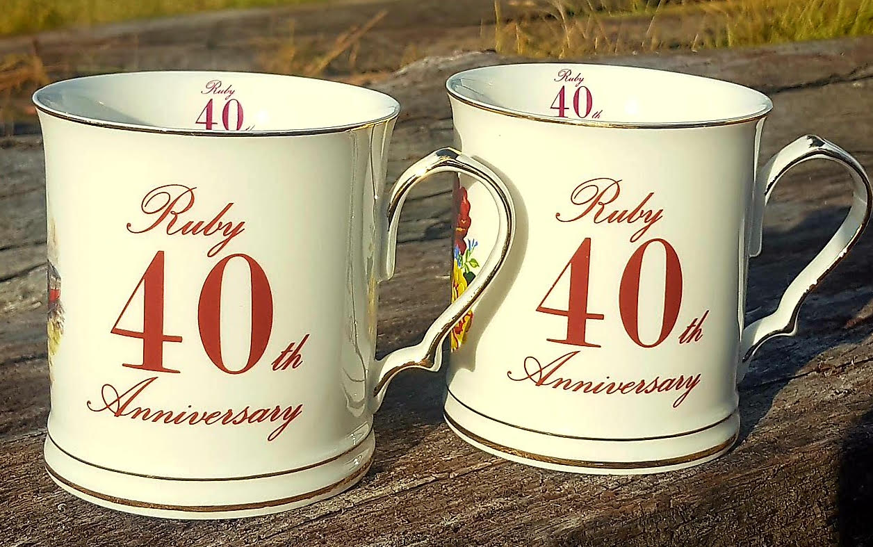 Anniversary Plates/ Cup and Saucer sets