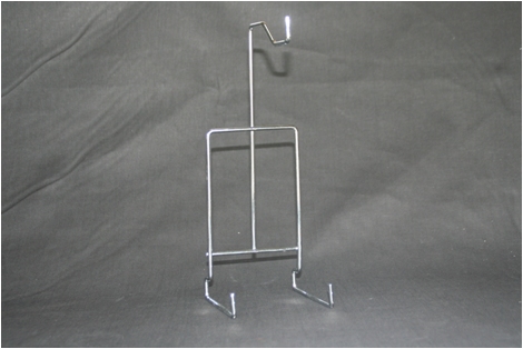 Metal Stand for 1 cup and saucer (Chrome) - Click Image to Close