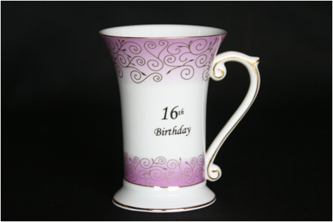 16th Birthday Tall Beaker