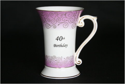 40th Birthday Tall Beaker