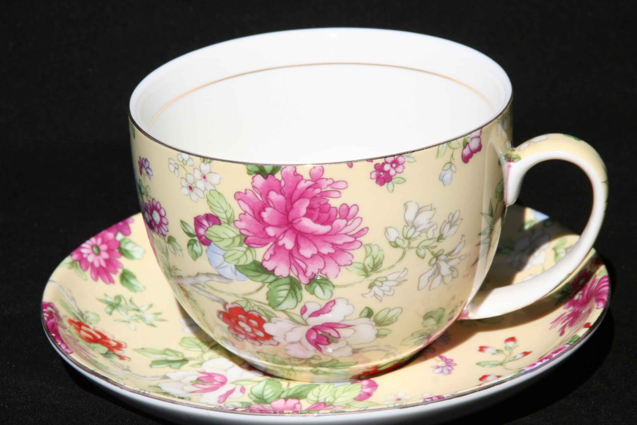 Imari Large Cup & Saucer Set
