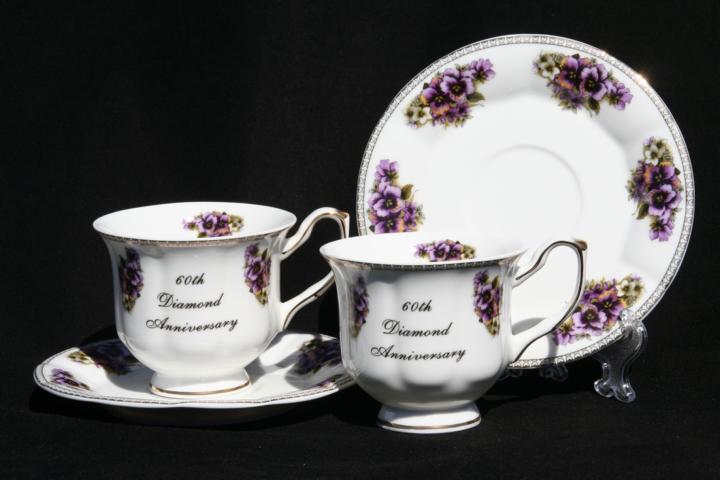 Anniversary Plates/ Cup and Saucer sets