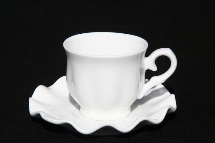 Snow MIni 1 Cup & Saucer Set - Click Image to Close