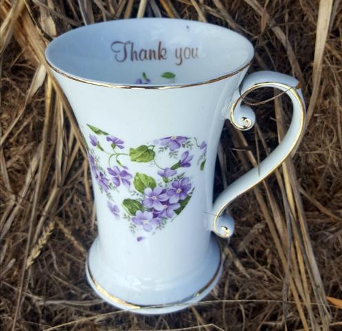 Thankyou Tall Beaker Violet (Custom) - Click Image to Close