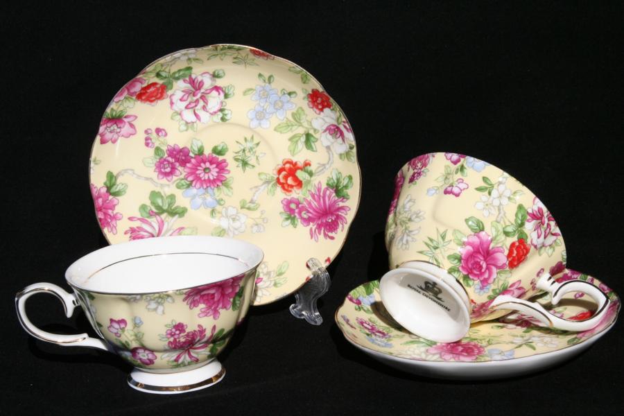 Imari 2 Cup & Saucer Set