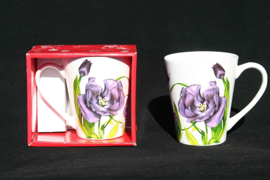 Purple Poppy Cavalier Beaker