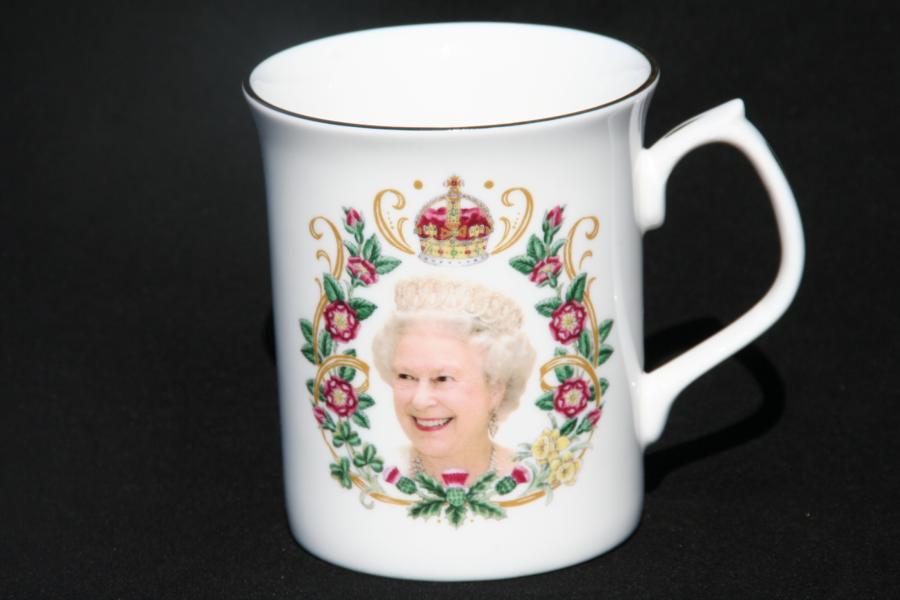 Queens Coronation Tankard - Click Image to Close