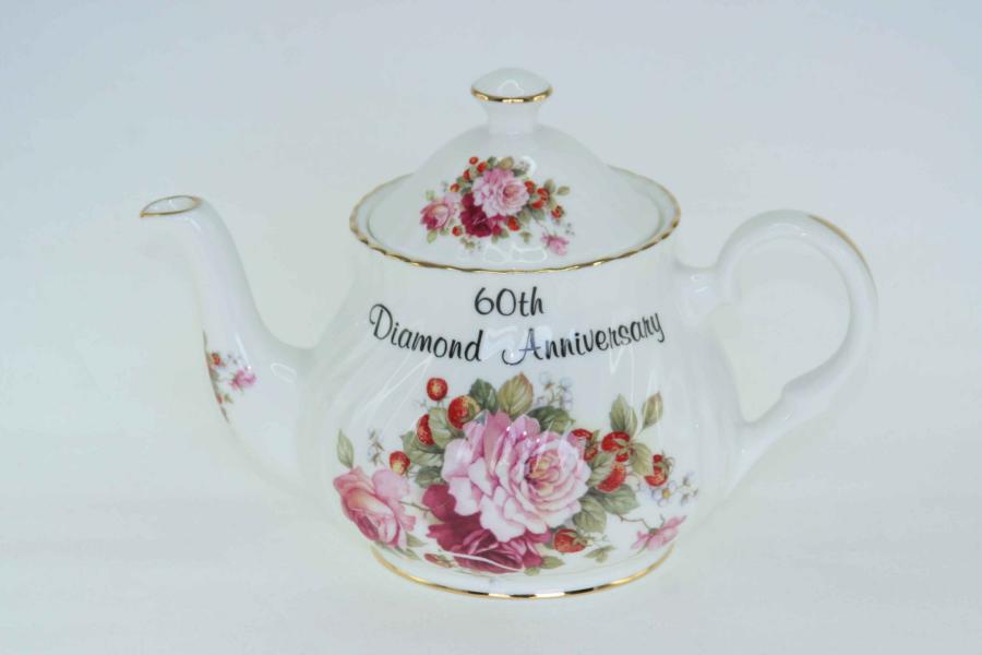 60th Diamond Anniversary 2cup Teapot