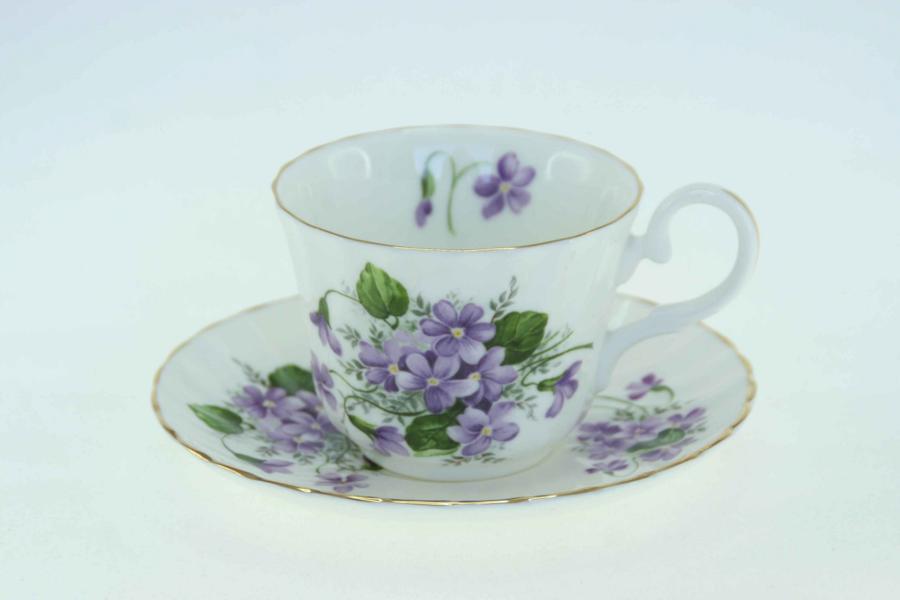 Violet 1 Cup & Saucer Set