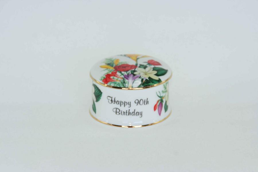 90th Birthday Trinket Box