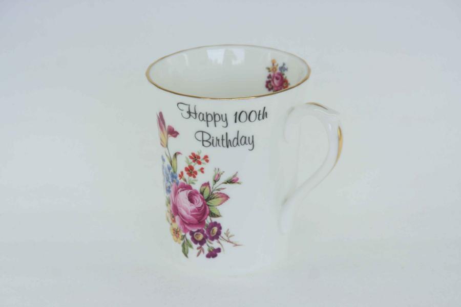 100th Birthday Swirl Mug