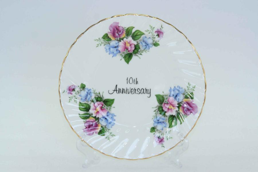 10th Anniversary Plate (6 inch) with stand