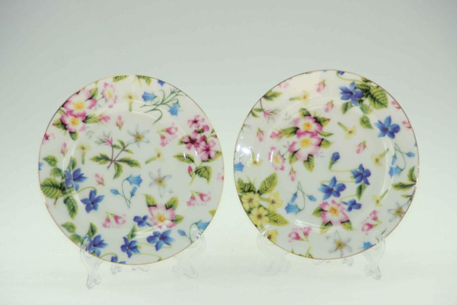 Charity Sideplate Set - Click Image to Close