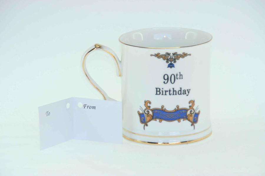 90th Men's Birthday Tankard