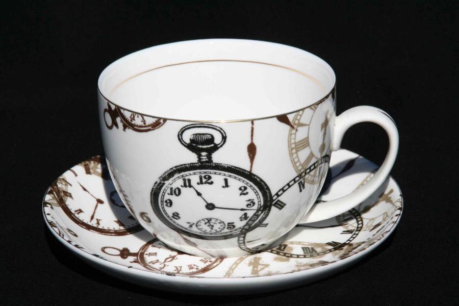 Back in Time Big Cup & Saucer Set