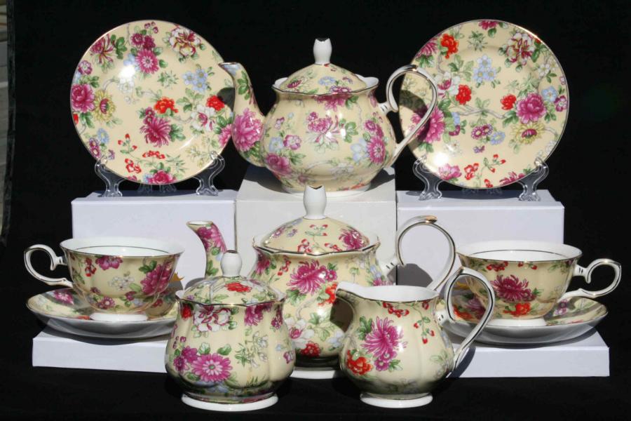 Imari Full Teaset