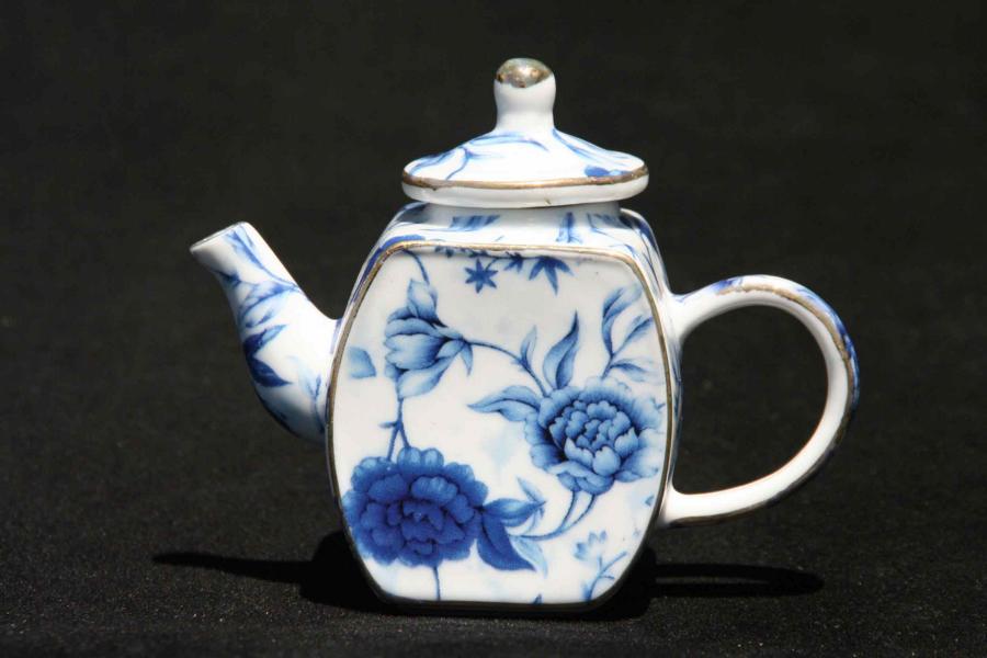 Blue Breeze Oval Mini T/pot