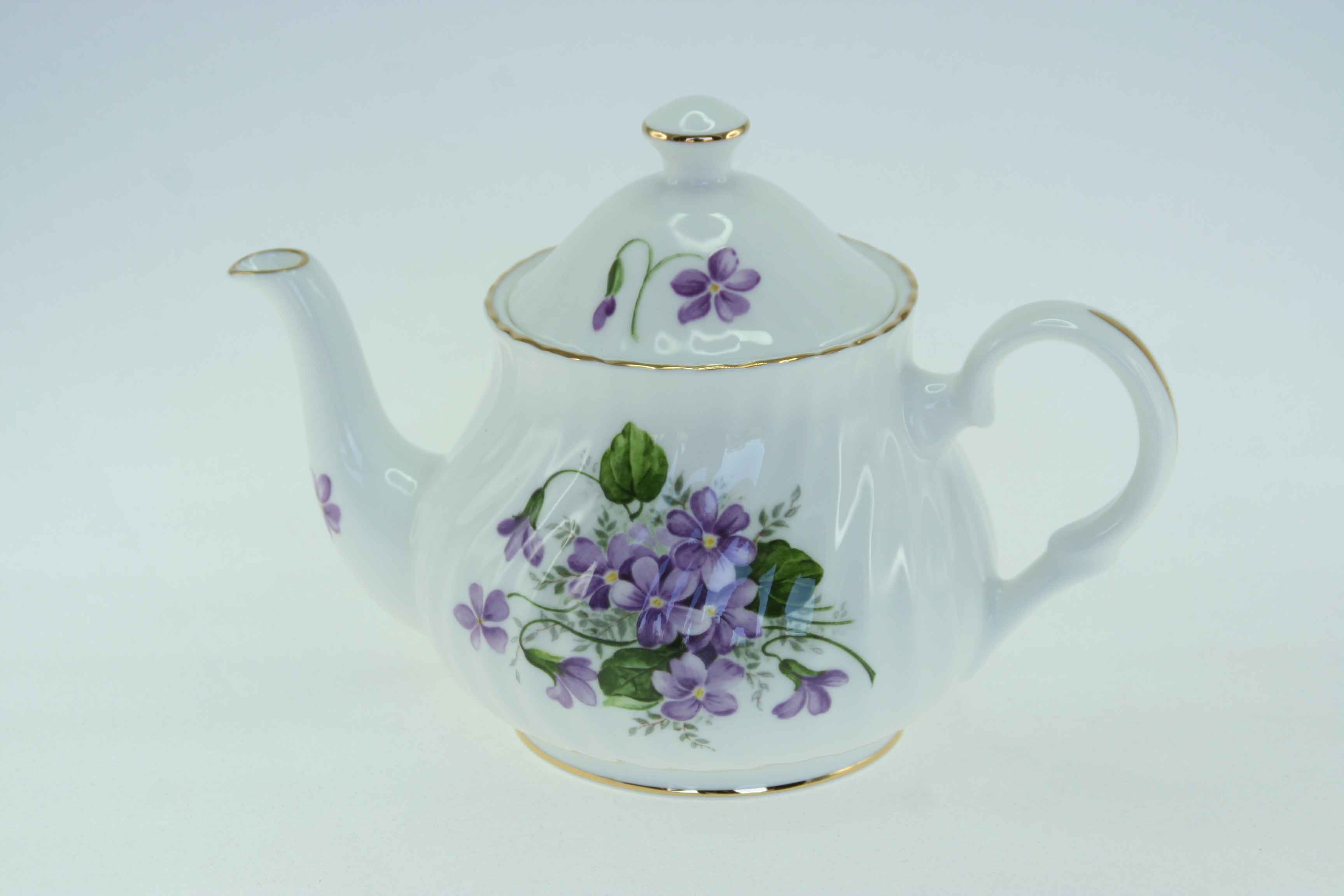 Violet 2 cup Teapot