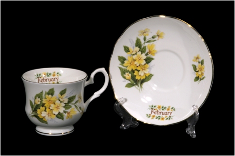 1 Cup & Saucer February