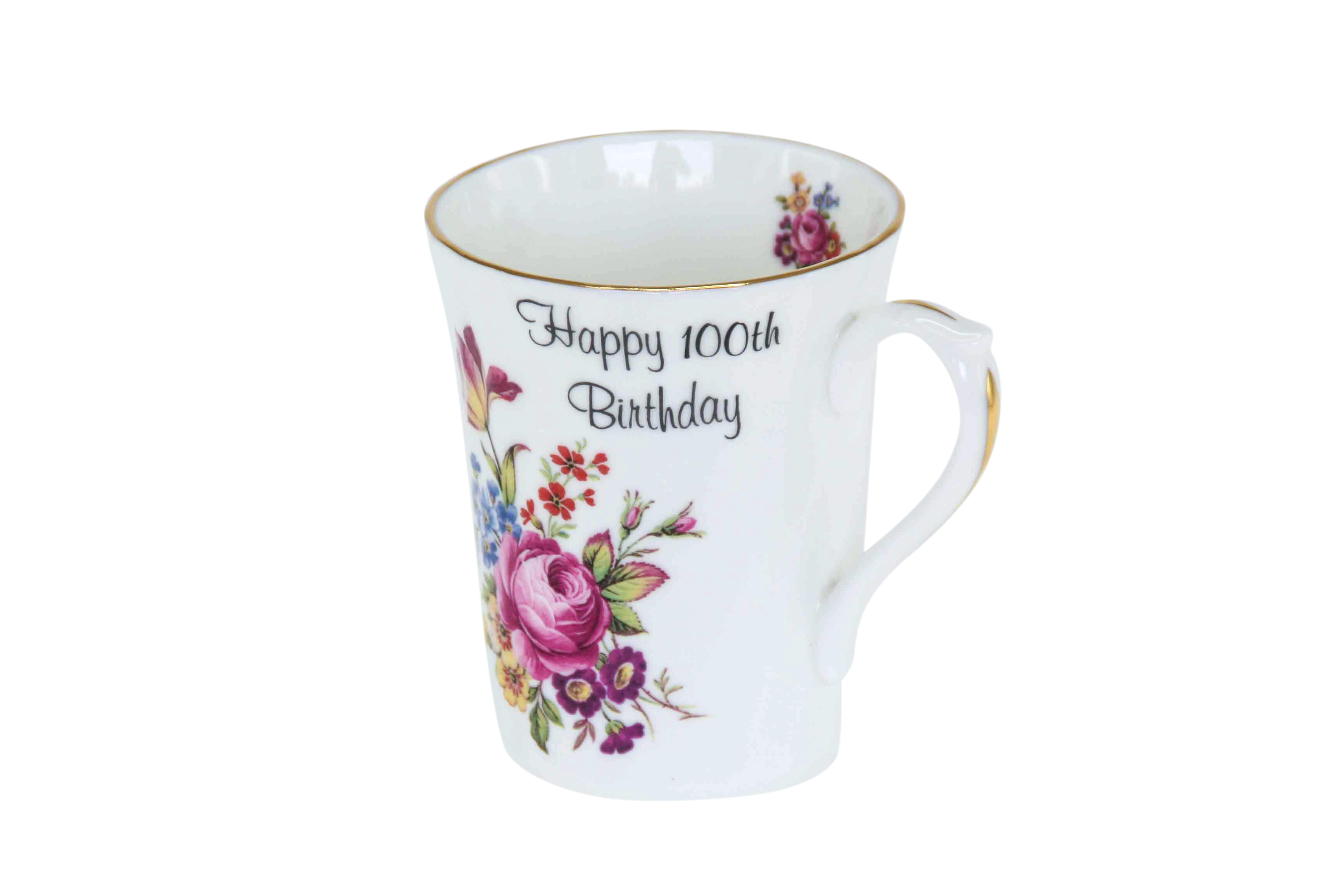 100th Birthday Swirl Mug