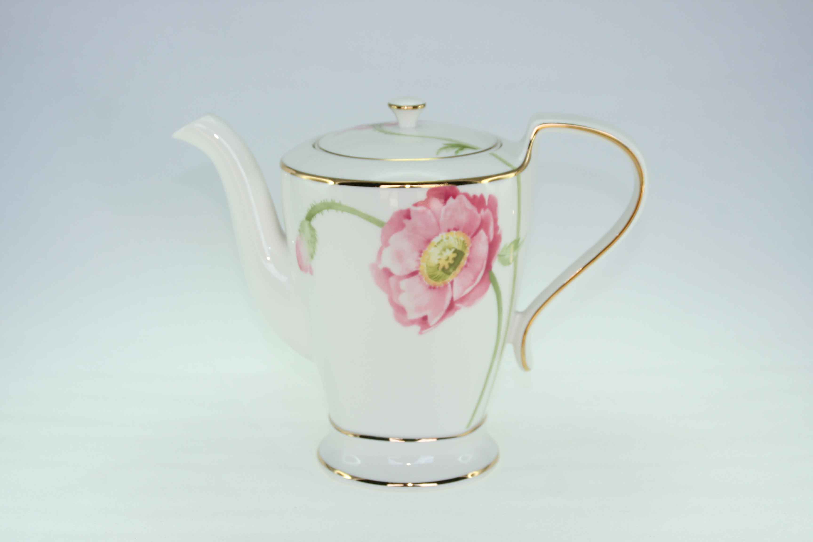 Pink Poppy Teapot