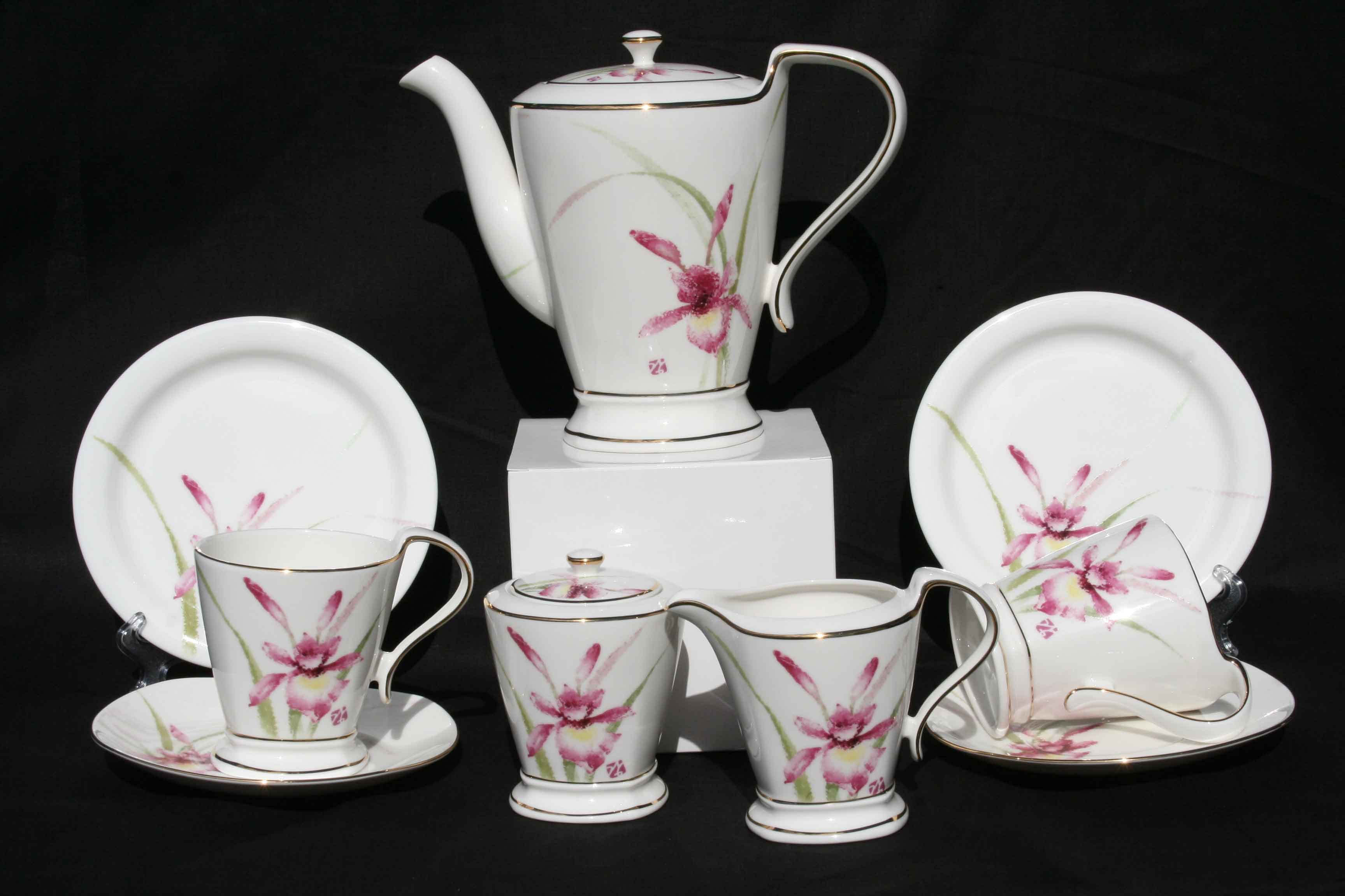 Orchid Teaset