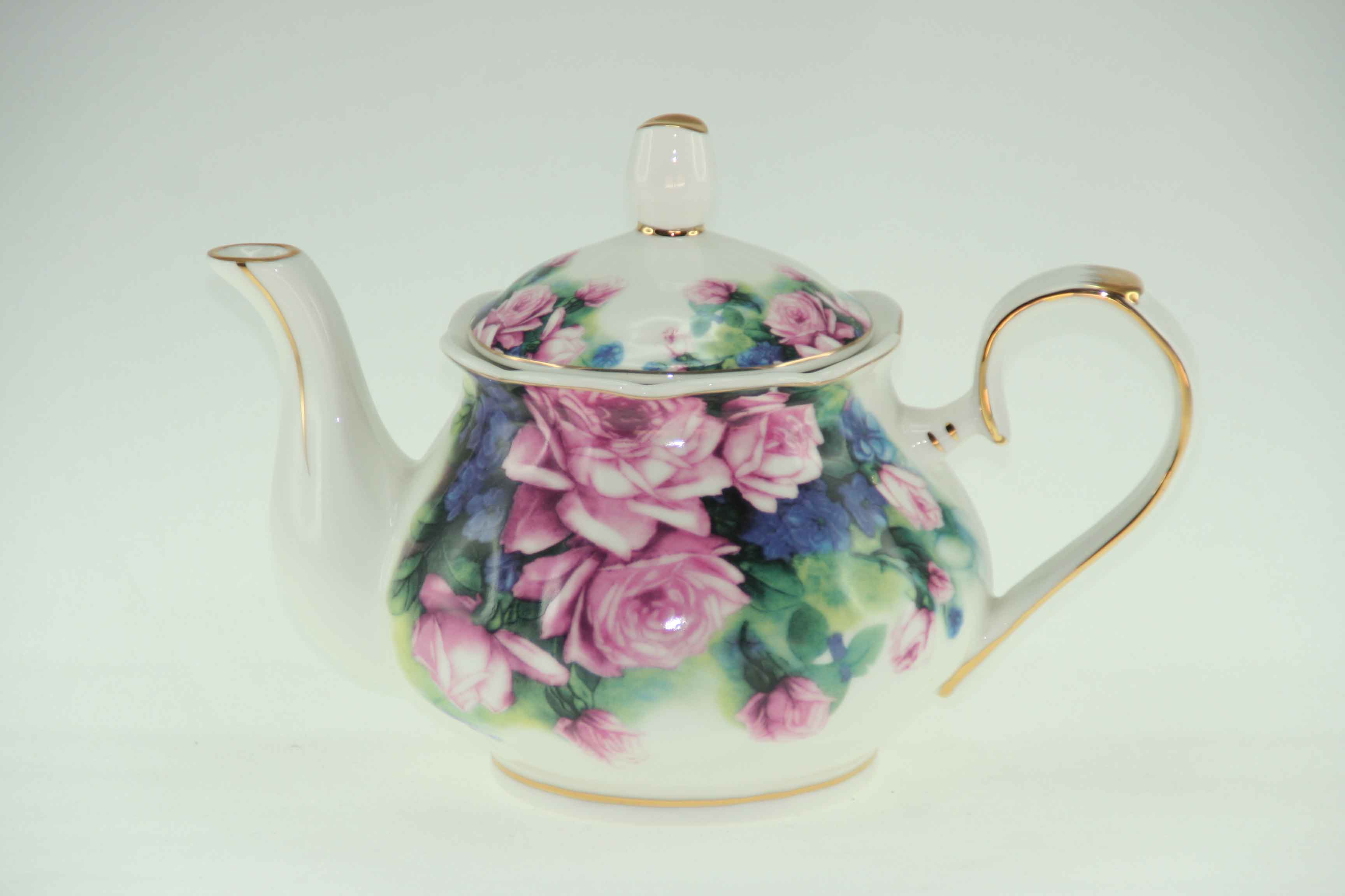 Catherine Royal Devonshire Teapot - Click Image to Close