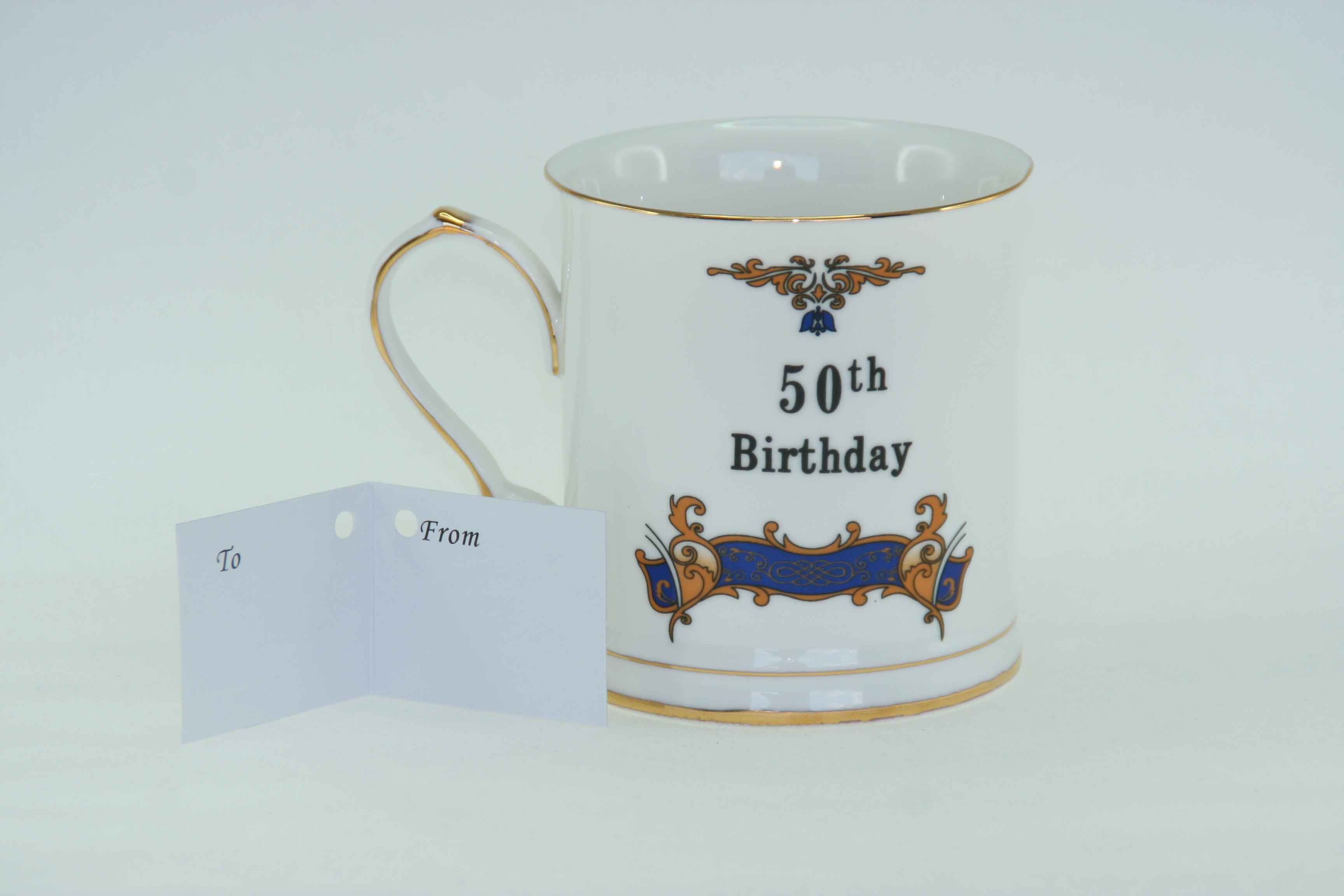 50th Birthday Men�s Tankard