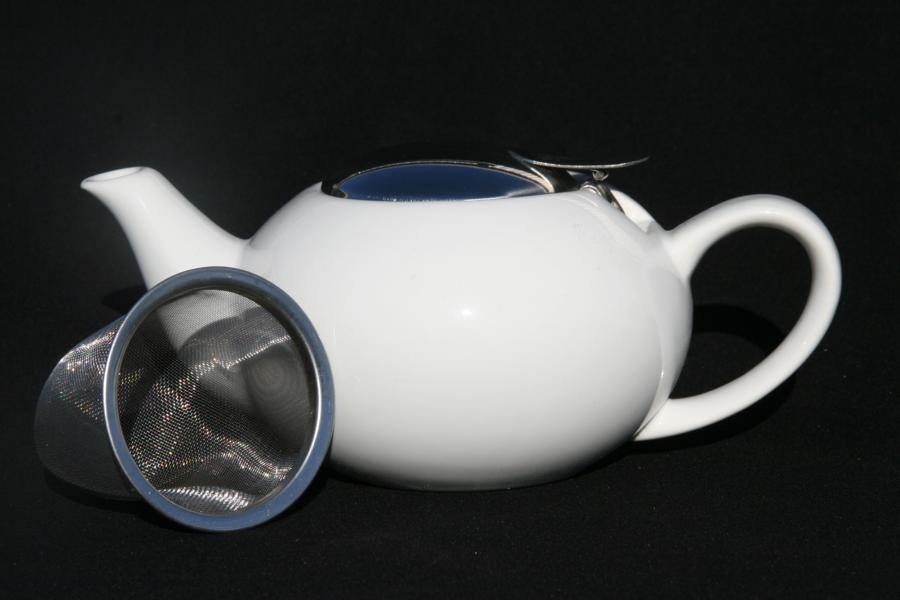 Infused Teapot White