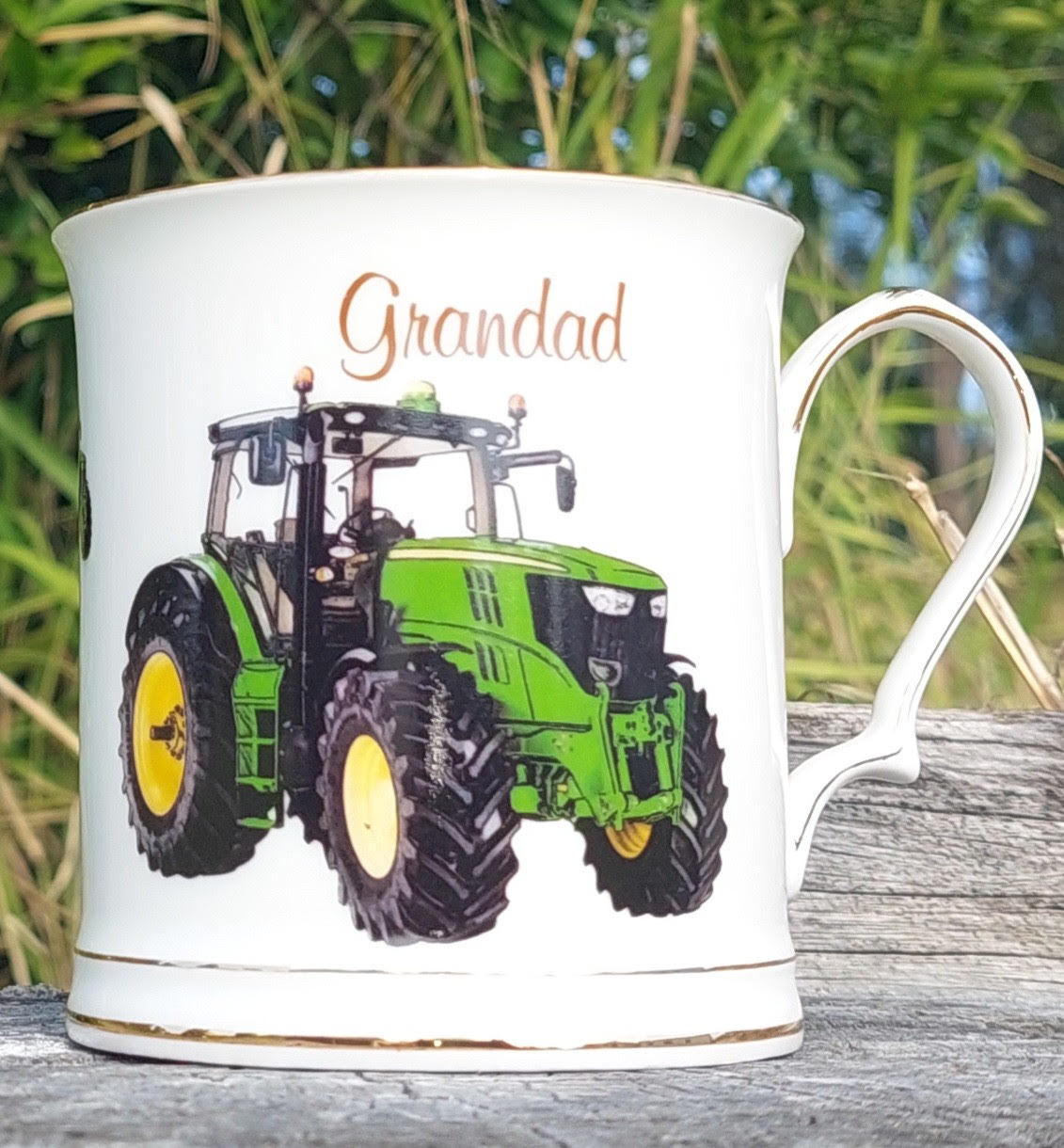 Grandad Tractor Tankard (Custom)