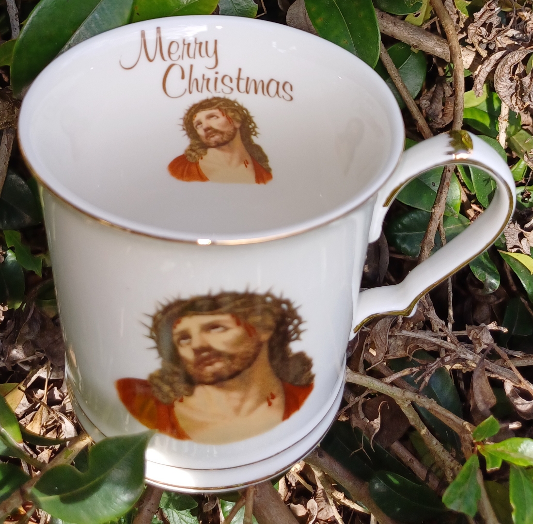 Merry Christmas Jesus Tankard (Custom)