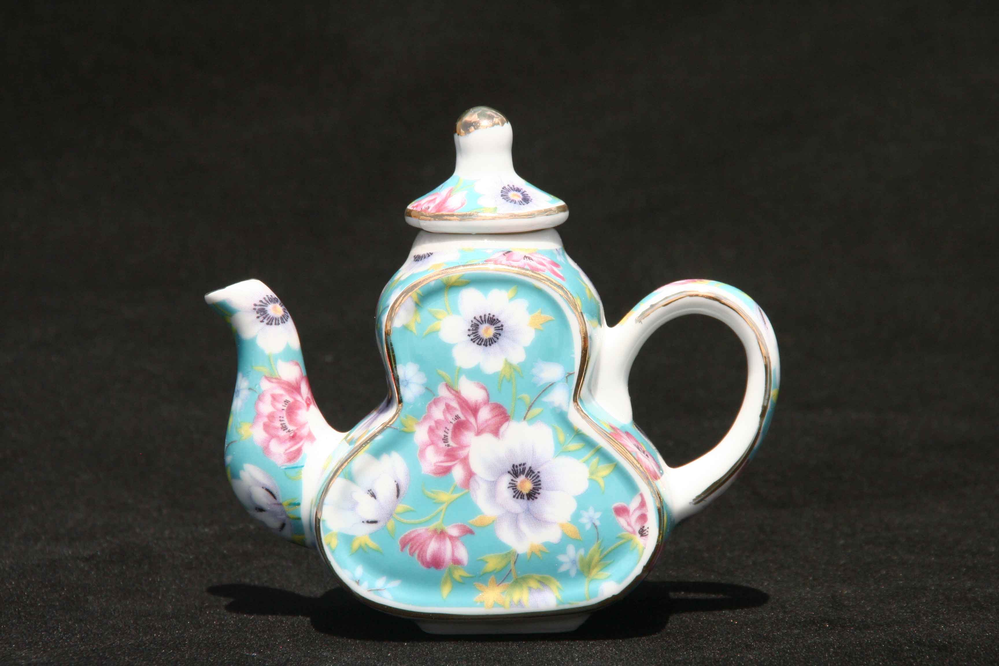 Summer Day Mini Teapot Pear Shape