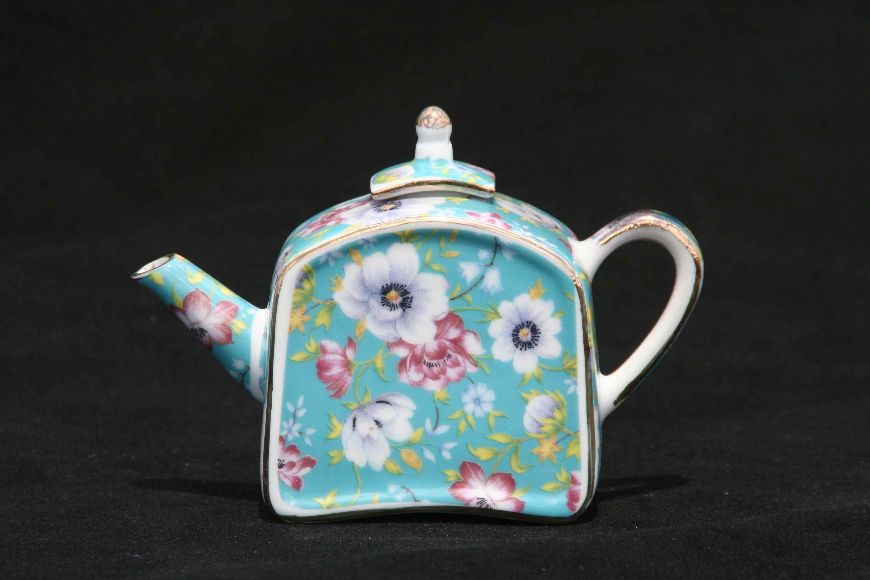 Summer Day Mini Teapot Square Shape - Click Image to Close