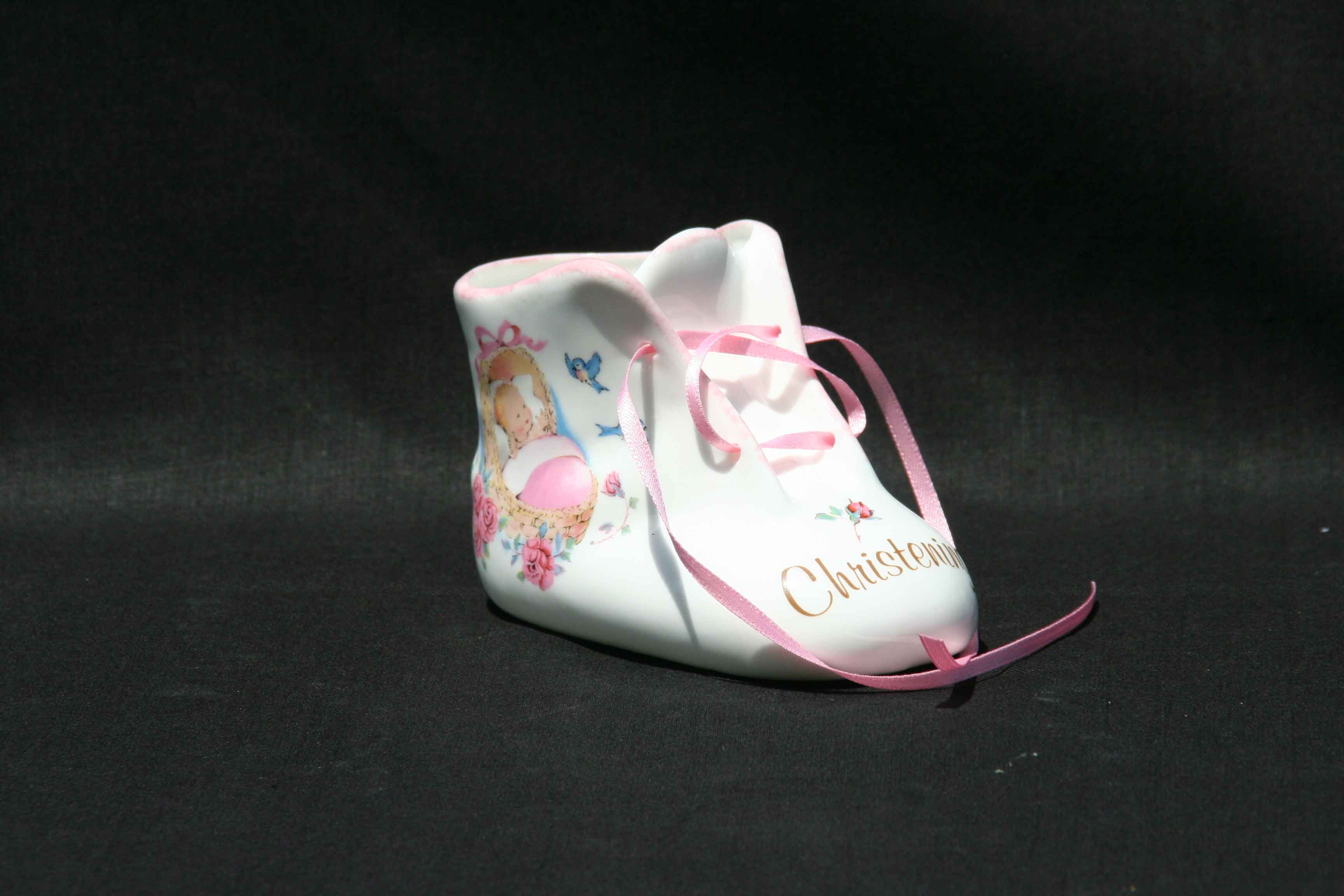Baby bootie Pink Christening